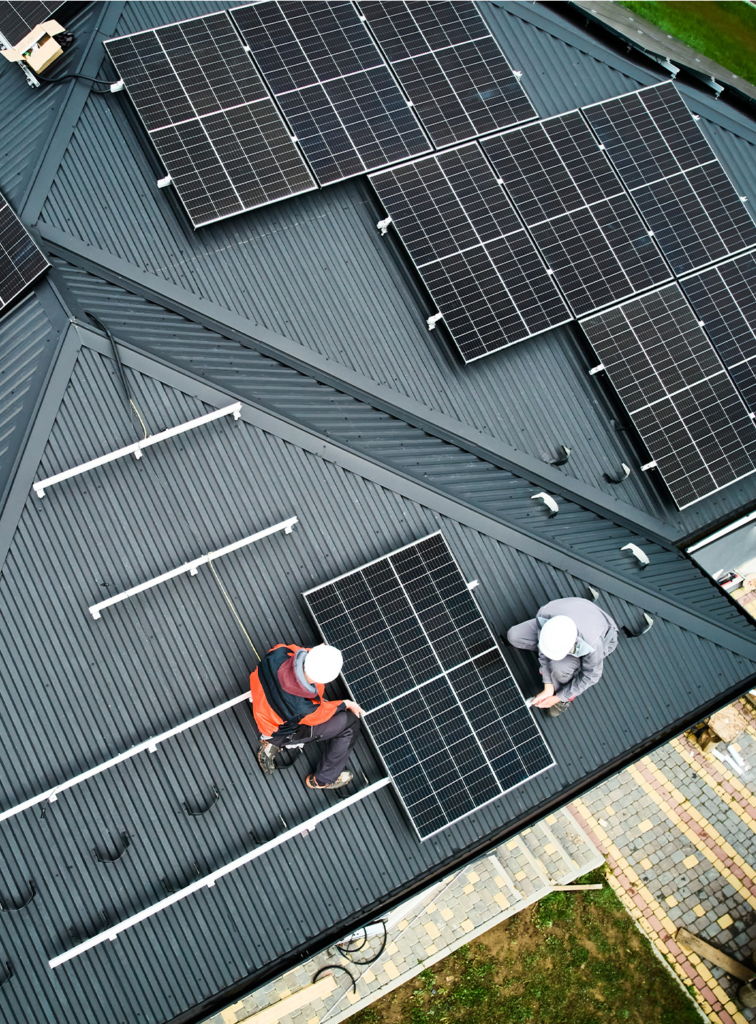 Solar panel removal and reinstallation for roof wok in Charleston, SC